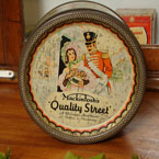 Old Mackintosh Quality street toffee tin.