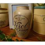 Very large antique Virol bottle.