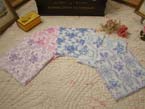 Wonderful old French fabric 5 pieces.