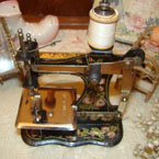 Very rare antique childs sewing machine.