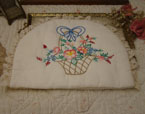 Antique teapot cover.